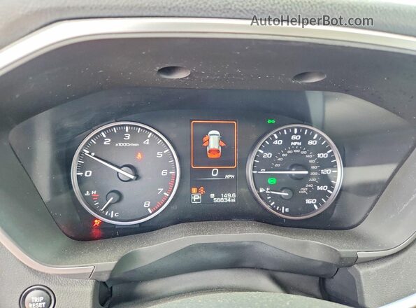 4S4WMACD1P3435651 2023 SUBARU ASCENT Черный Вид щитка приборов