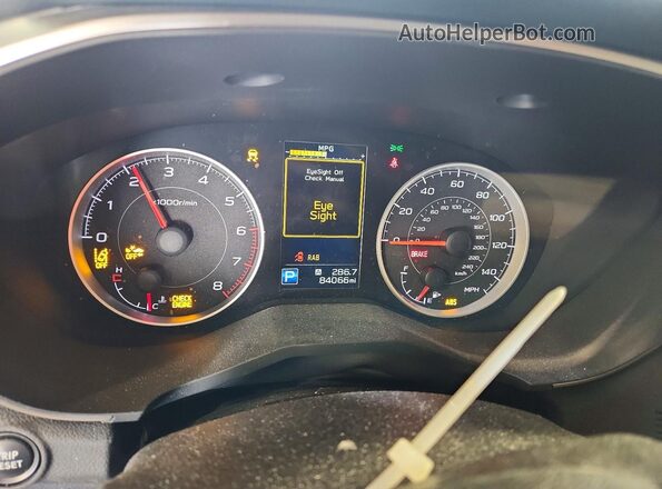 4S4WMACD3N3464047 2022 SUBARU ASCENT White ხელსაწყოთა პანელის ხედი
