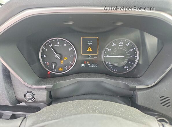 4S4WMACD3P3458249 2023 SUBARU ASCENT Silver Instrument cluster view