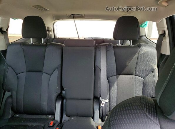 4S4WMACD4P3461645 2023 SUBARU ASCENT Silver უკანა სავარძლების ხედი