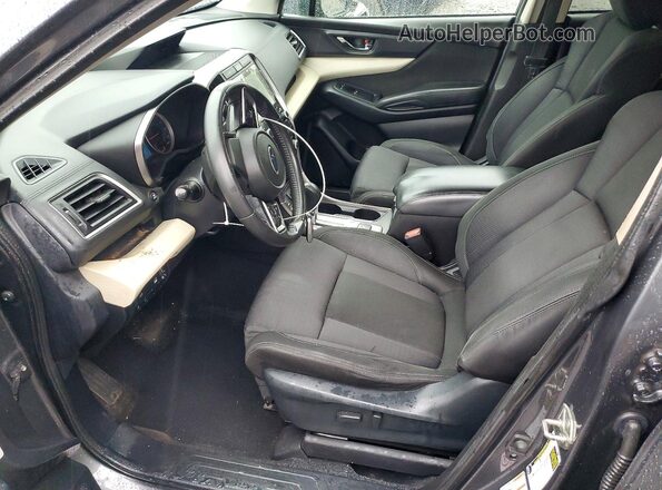 4S4WMACD5K3463722 2019 SUBARU ASCENT Charcoal Вид салону спереду