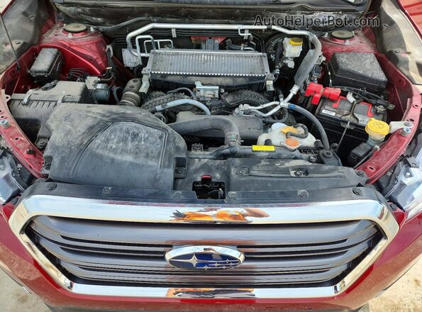 4S4WMACD8N3455599 2022 SUBARU ASCENT Red Rear interior view