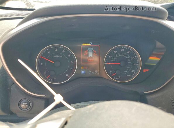 4S4WMACD9L3479732 2020 SUBARU ASCENT Gray Widok zestawu wskaźników