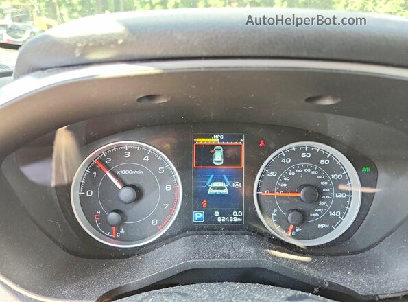 4S4WMAED2N3463100 2022 SUBARU ASCENT Blue ხელსაწყოთა პანელის ხედი