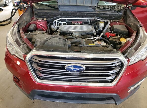 4S4WMAEDXN3408216 2022 SUBARU ASCENT Красный Вид задней части салона