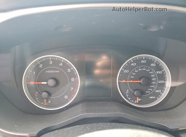 4S4WMAFD0L3406938 2020 SUBARU ASCENT Gray Vista del cuadro de instrumentos