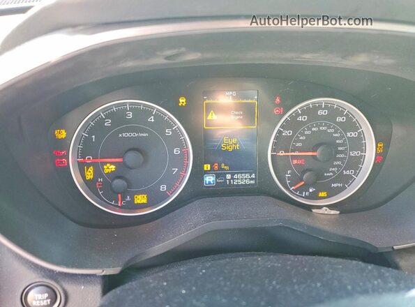 4S4WMAFD1M3445376 2021 SUBARU ASCENT Blue Vista del cuadro de instrumentos