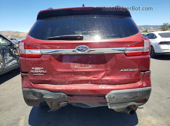 4S4WMAFD3K3465206 2019 SUBARU ASCENT Red უკანა ხედი