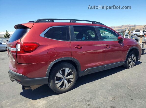 4S4WMAFD3K3465206 2019 SUBARU ASCENT Red უკანა მარჯვენა