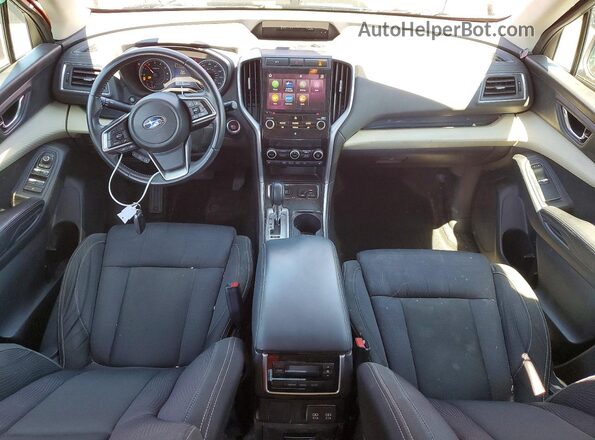 4S4WMAFD3K3465206 2019 SUBARU ASCENT Red წინა პანელის ხედი