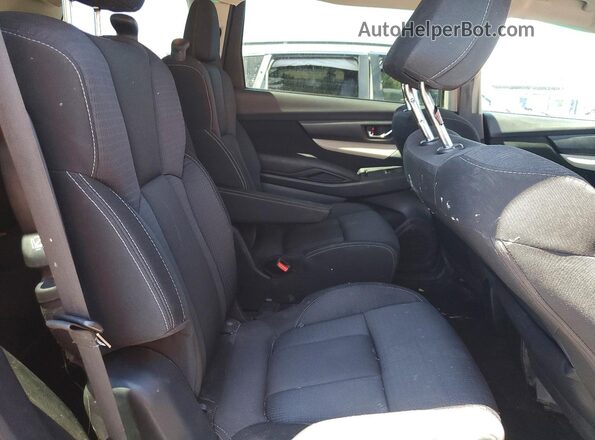 4S4WMAFD3K3465206 2019 SUBARU ASCENT Red უკანა სალონის ხედი