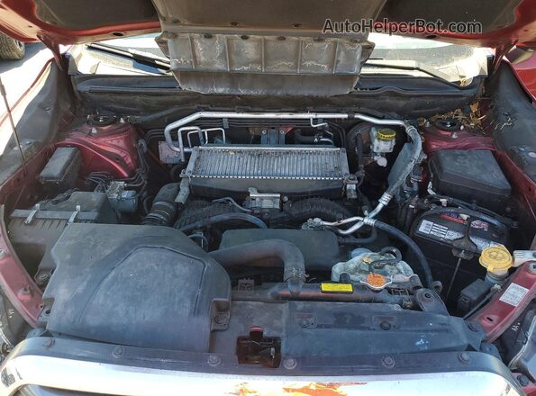 4S4WMAFD3K3465206 2019 SUBARU ASCENT Red ძრავის განყოფილების ხედი