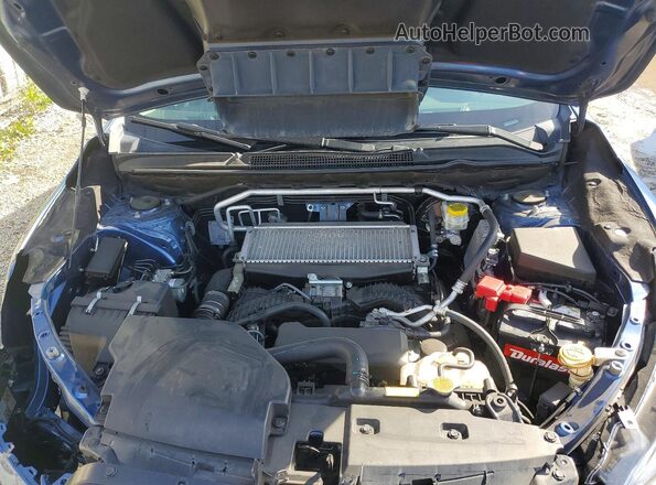 4S4WMAFD3M3468772 2021 SUBARU ASCENT Blue ძრავის განყოფილების ხედი