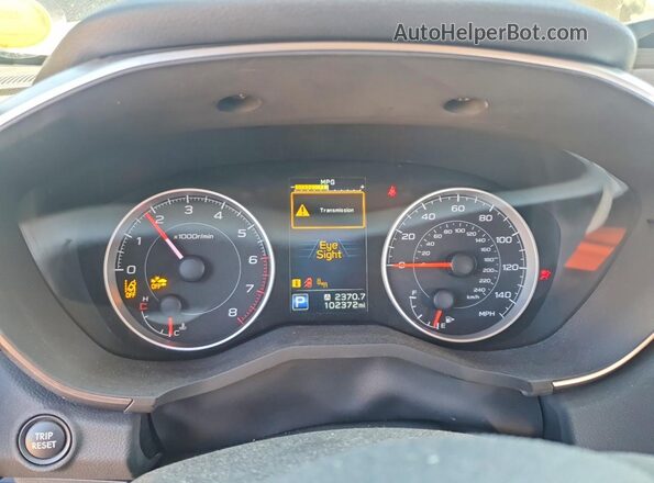 4S4WMAFD4K3475680 2019 SUBARU ASCENT Black Vista del cuadro de instrumentos