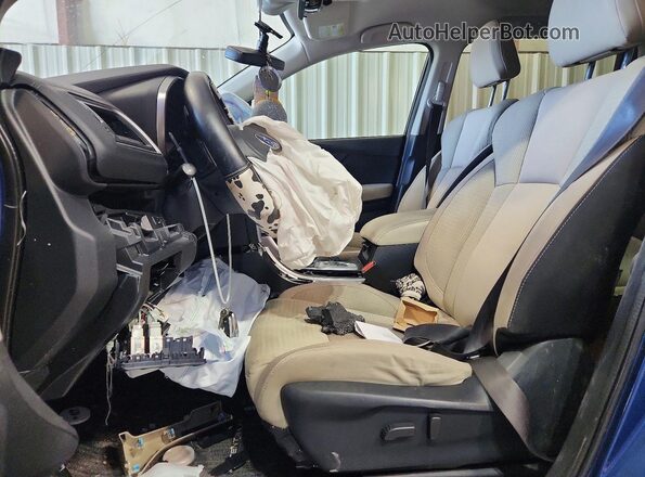 4S4WMAFD5M3431903 2021 SUBARU ASCENT Blue Front interior view