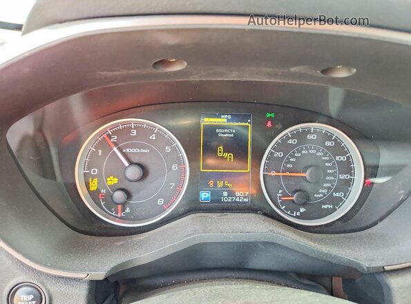 4S4WMAFD6M3428332 2021 SUBARU ASCENT White Սարքավորումների վահանակի տեսք