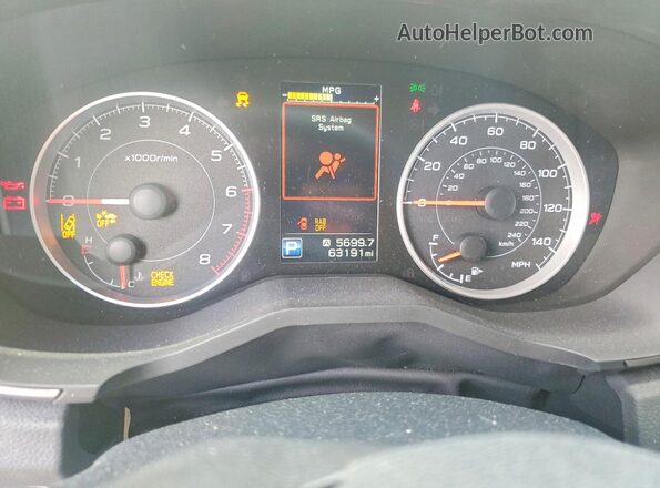 4S4WMAFD7M3440456 2021 SUBARU ASCENT White Սարքավորումների վահանակի տեսք