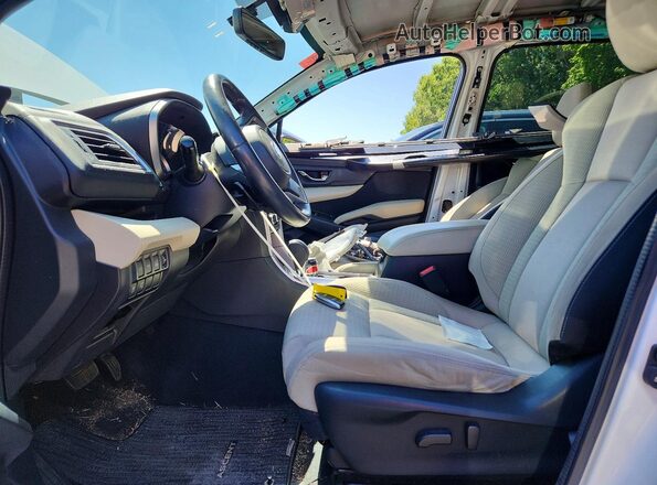 4S4WMAFD8L3477739 2020 SUBARU ASCENT White Вид салону спереду
