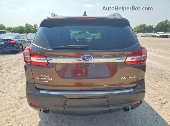 4S4WMAFD9L3430316 2020 SUBARU ASCENT Brown უკანა ხედი