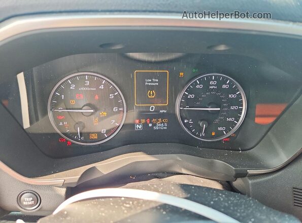4S4WMAGD0T3418652 2026 SUBARU ASCENT Gray Սարքավորումների վահանակի տեսք