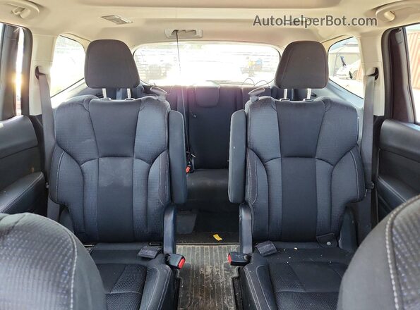 4S4WMAGD9K3427557 2019 SUBARU ASCENT Gray Widok tylnych siedzeń