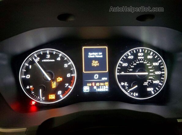 4S4WMAGDXT3400370 2026 SUBARU ASCENT Gray ხელსაწყოთა პანელის ხედი