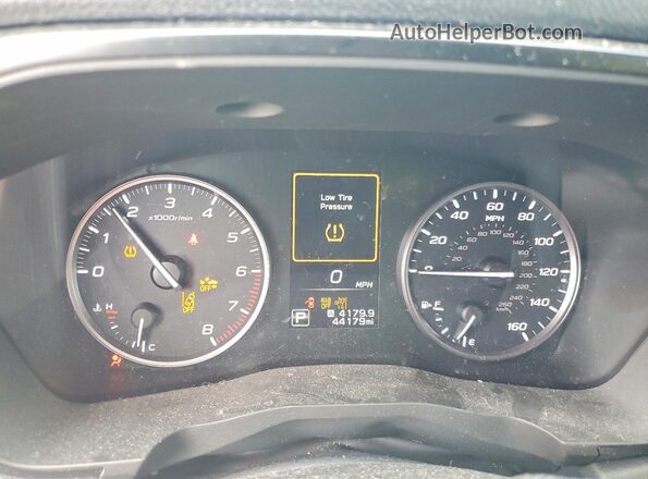 4S4WMAHD4R3440094 2024 SUBARU ASCENT Серебряный Вид щитка приборов