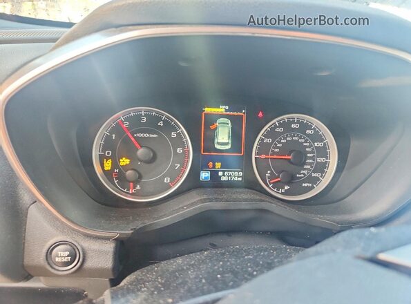 4S4WMAHD6K3428468 2019 SUBARU ASCENT Black Սարքավորումների վահանակի տեսք