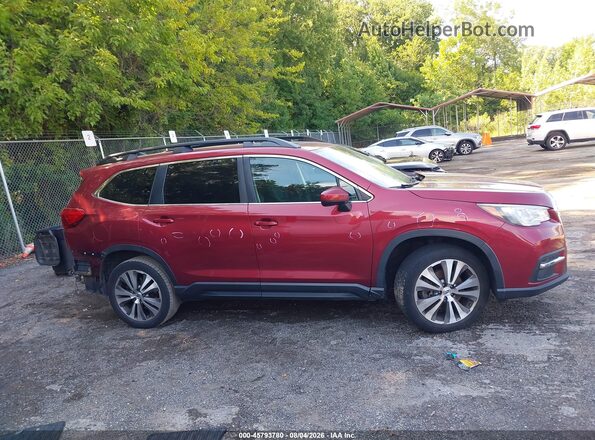 4S4WMAHD6L3434630 2020 SUBARU ASCENT Red Widok wnętrza 360 stopni