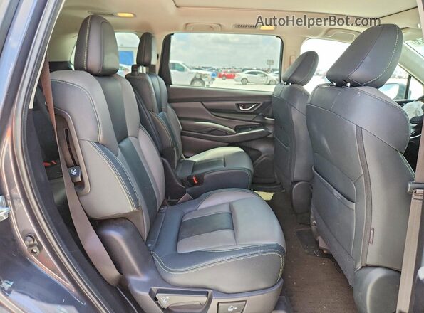 4S4WMAHD7P3456237 2023 SUBARU ASCENT Charcoal უკანა სალონის ხედი