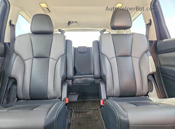 4S4WMAHD7P3456237 2023 SUBARU ASCENT Charcoal უკანა სავარძლების ხედი