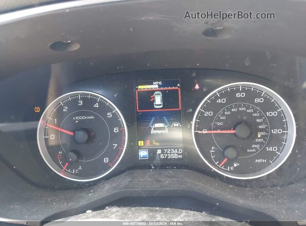 4S4WMAHD9L3427929 2020 SUBARU ASCENT Gold Widok tylnych siedzeń