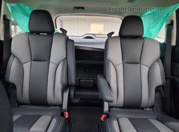 4S4WMAHD9R3433674 2024 SUBARU ASCENT Gray უკანა სავარძლების ხედი