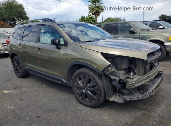 4S4WMAJD1N3456502 2022 SUBARU ASCENT Green წინა მარჯვენა