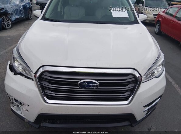 4S4WMAJD2K3451742 2019 SUBARU ASCENT White Instrument cluster view