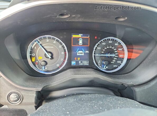 4S4WMAJD7K3441160 2019 SUBARU ASCENT Gray ხელსაწყოთა პანელის ხედი
