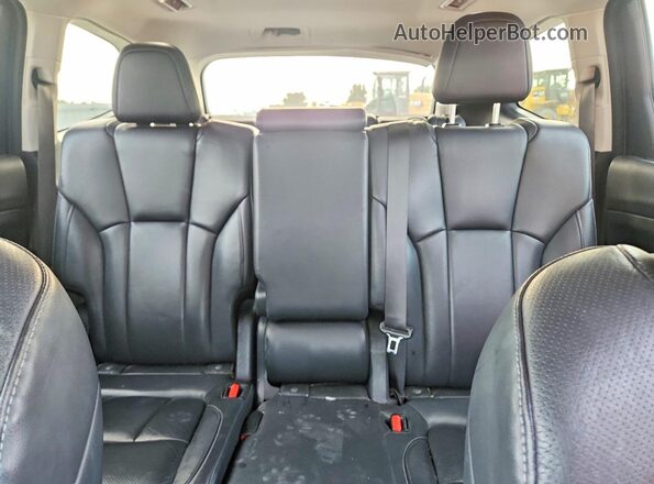 4S4WMAJD7K3441160 2019 SUBARU ASCENT Gray უკანა სავარძლების ხედი