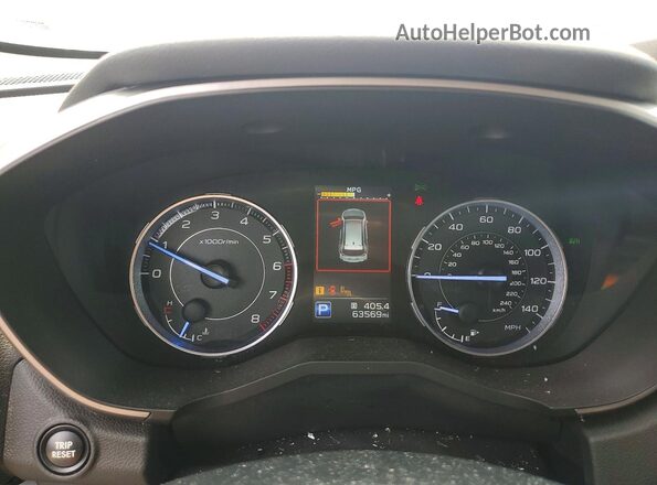 4S4WMAJD7L3474726 2020 SUBARU ASCENT Gray Widok zestawu wskaźników