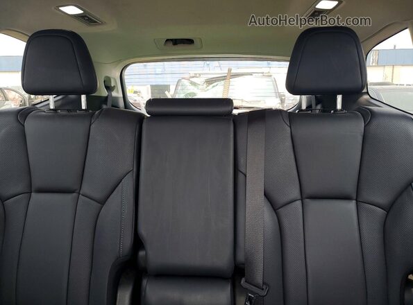 4S4WMAJD7L3474726 2020 SUBARU ASCENT Gray Widok tylnych siedzeń