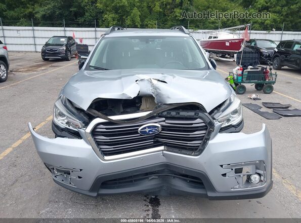 4S4WMAJD9K3486973 2019 SUBARU ASCENT Silver Widok zestawu wskaźników
