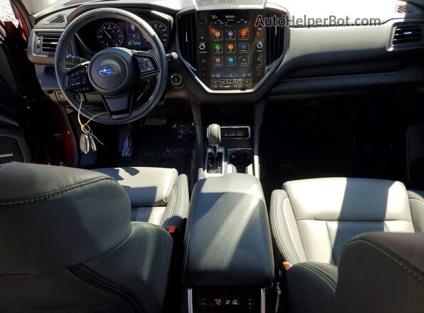 4S4WMAKD3P3423731 2023 SUBARU ASCENT Бордовый Вид панели приборов