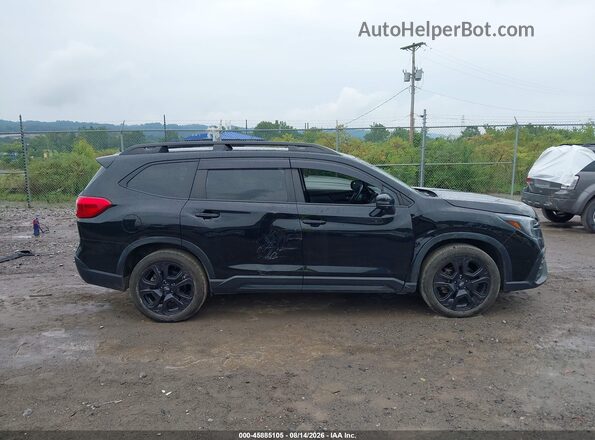 4S4WMAKD5P3406283 2023 SUBARU ASCENT Black Widok wnętrza z tyłu
