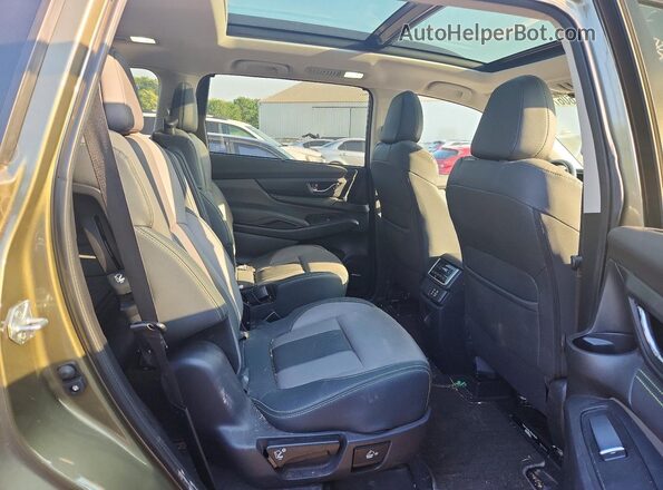 4S4WMAKDXP3438758 2023 SUBARU ASCENT Green Widok wnętrza z tyłu