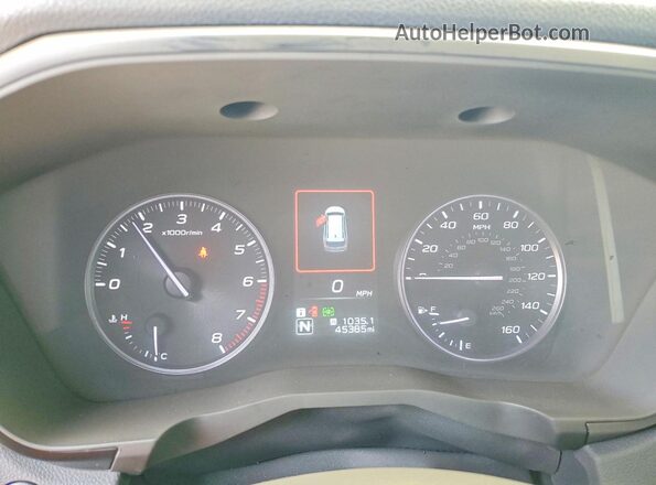 4S4WMAKDXR3402443 2024 SUBARU ASCENT Black ხელსაწყოთა პანელის ხედი