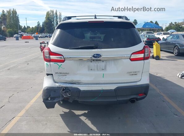 4S4WMALD2L3462643 2020 SUBARU ASCENT White 