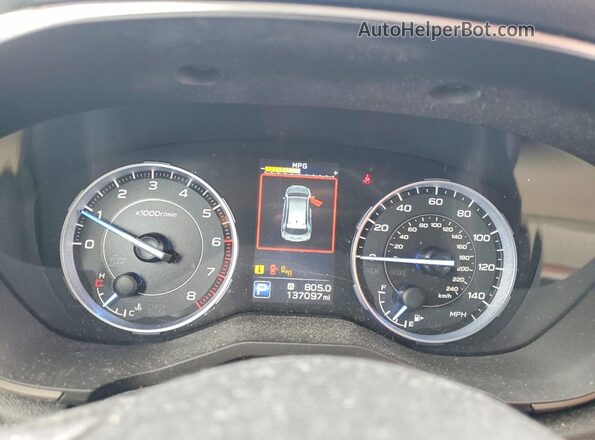 4S4WMALD2M3437176 2021 SUBARU ASCENT Black Սարքավորումների վահանակի տեսք