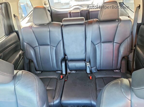 4S4WMALD4M3409167 2021 SUBARU ASCENT Silver უკანა სავარძლების ხედი