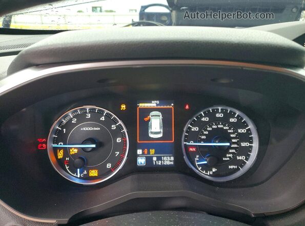 4S4WMALD5K3403343 2019 SUBARU ASCENT Gray Instrument cluster view