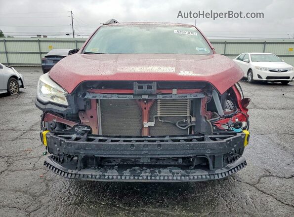 4S4WMALD6K3478939 2019 SUBARU ASCENT Red Widok z przodu
