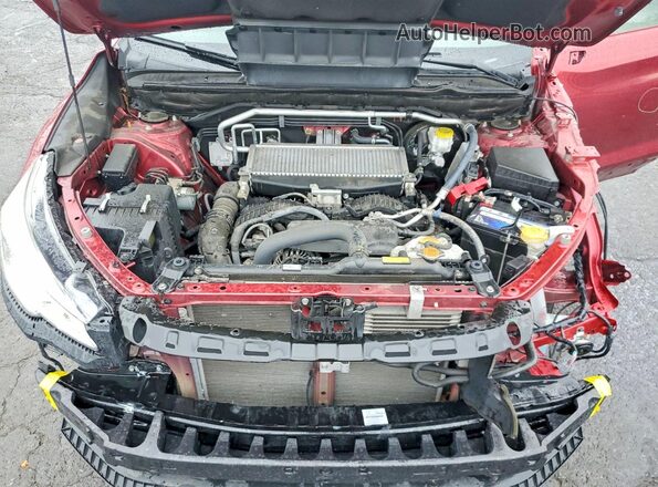 4S4WMALD6K3478939 2019 SUBARU ASCENT Red Widok wnętrza z tyłu